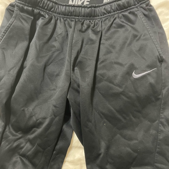 Men's Nike Dri-Fit black fleece lined joggers-XXL - Picture 5 of 7